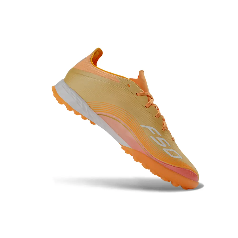 Chuteira Society Adidas F50 TF Laranja | Velocidade