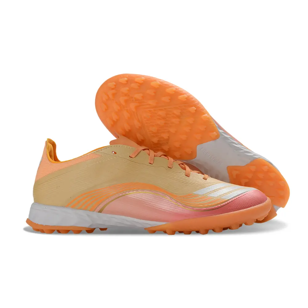Chuteira Society Adidas F50 TF Laranja | Velocidade