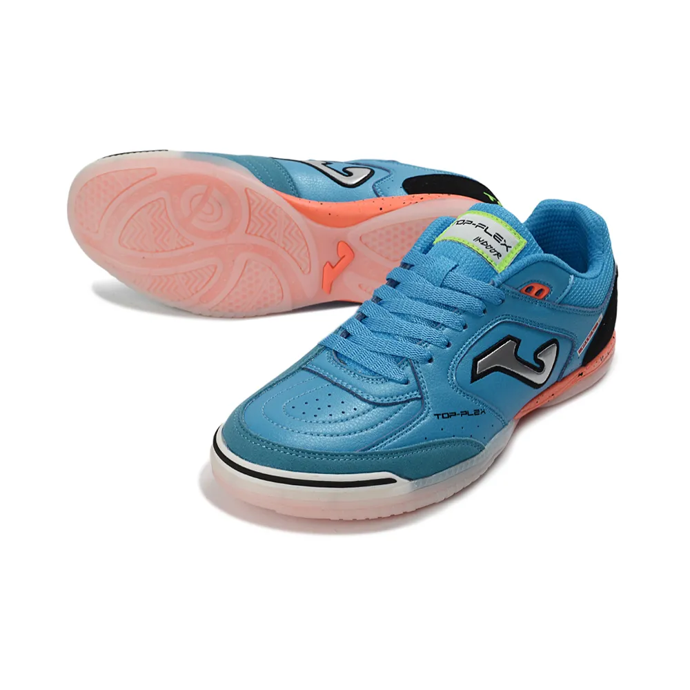 Chuteira Futsal Joma Top Flex Rebound IC Azul | Conforto