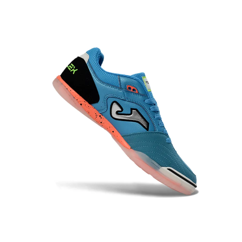 Chuteira Futsal Joma Top Flex Rebound IC Azul | Conforto