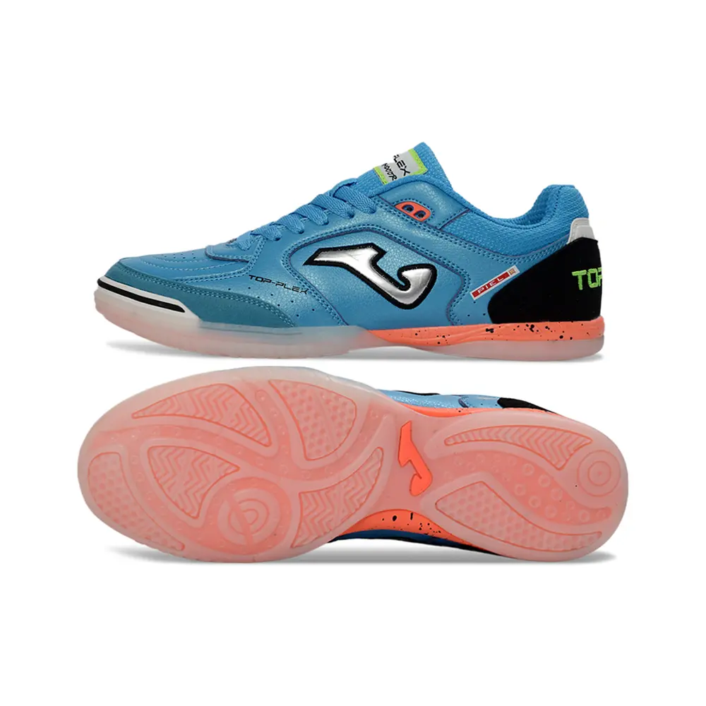 Chuteira Futsal Joma Top Flex Rebound IC Azul | Conforto
