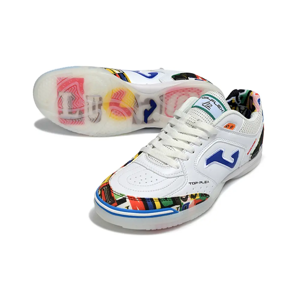 Chuteira Futsal Joma Top Flex Rebound IC Branco