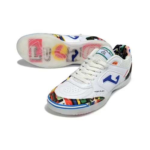 Chuteira Futsal Joma Top Flex Rebound IC Branco