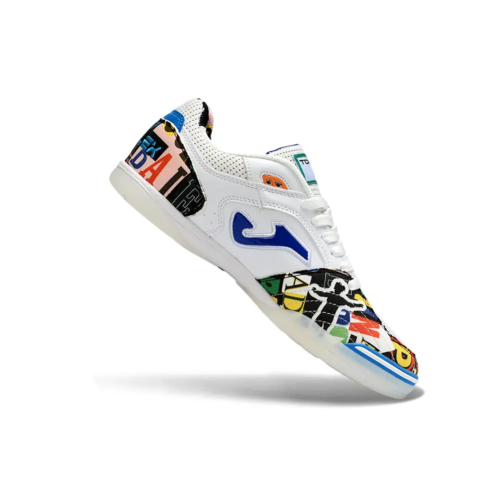 Chuteira Futsal Joma Top Flex Rebound IC Branco