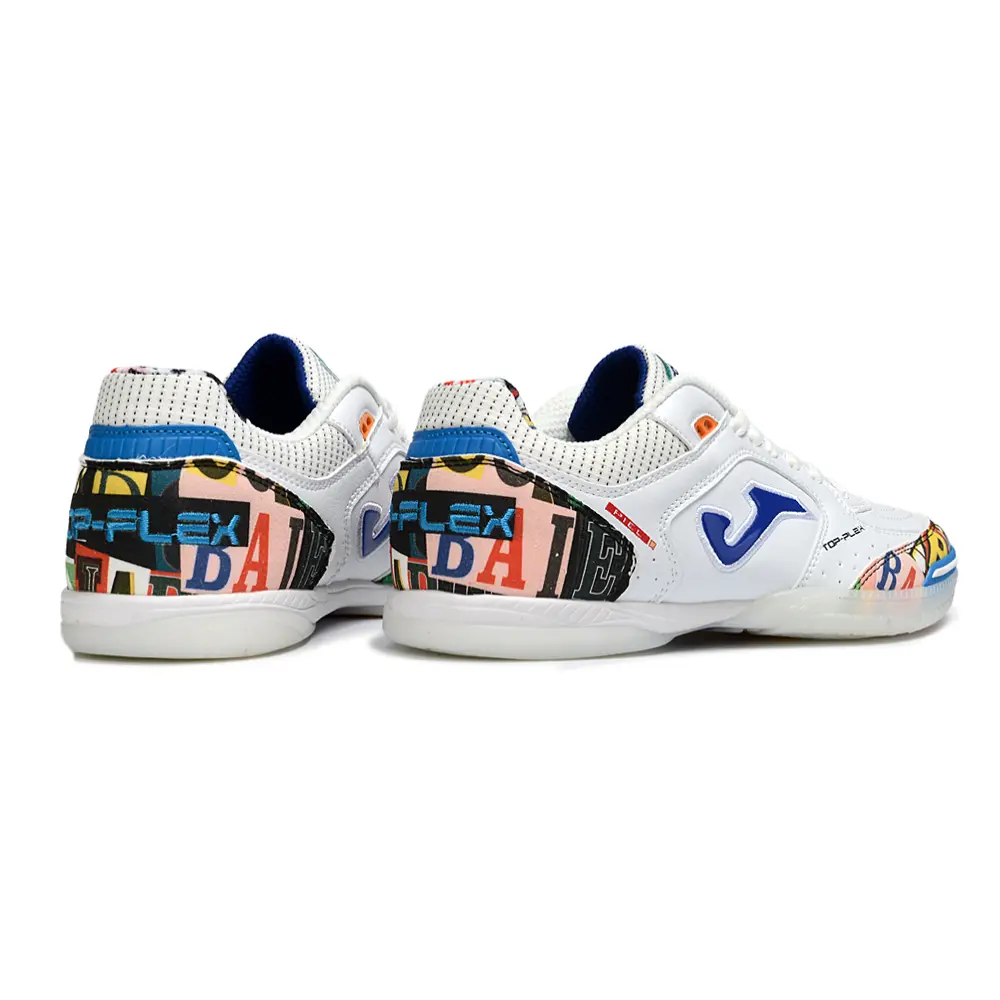 Chuteira Futsal Joma Top Flex Rebound IC Branco