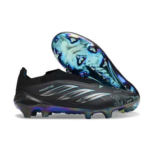 Chuteira Campo Adidas Predator LL 26 Elite FG Preto e Verde