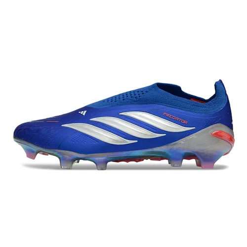 Chuteira Campo Adidas Predator LL 26 Elite FG Azul e Branco