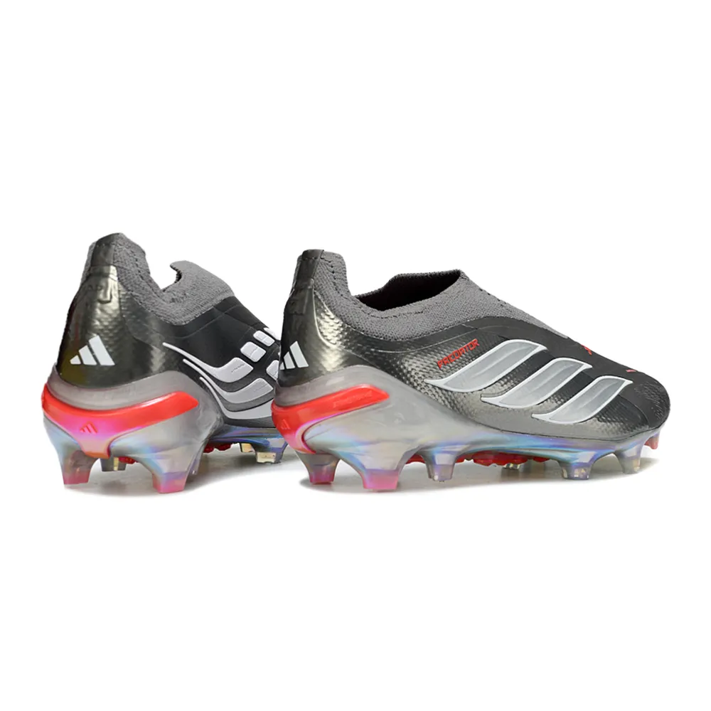 Chuteira Adidas Predator LL 26 Elite FG Prata