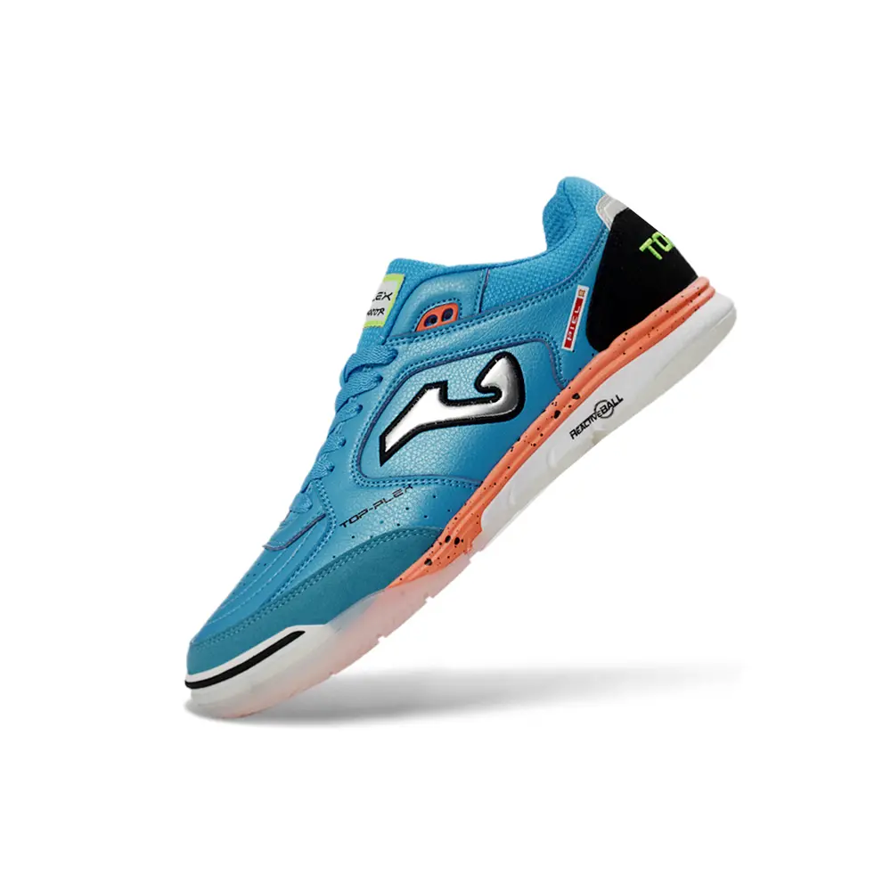 Chuteira Futsal Joma Top Flex Rebound IC Azul | Rebound 2.0