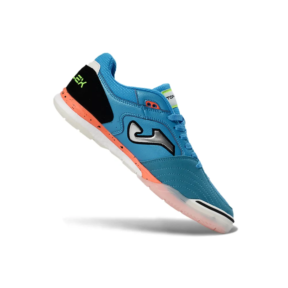 Chuteira Futsal Joma Top Flex Rebound IC Azul | Rebound 2.0