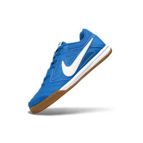 Chuteira Futsal Supreme x Nike SB Gato IC Azul e Branco