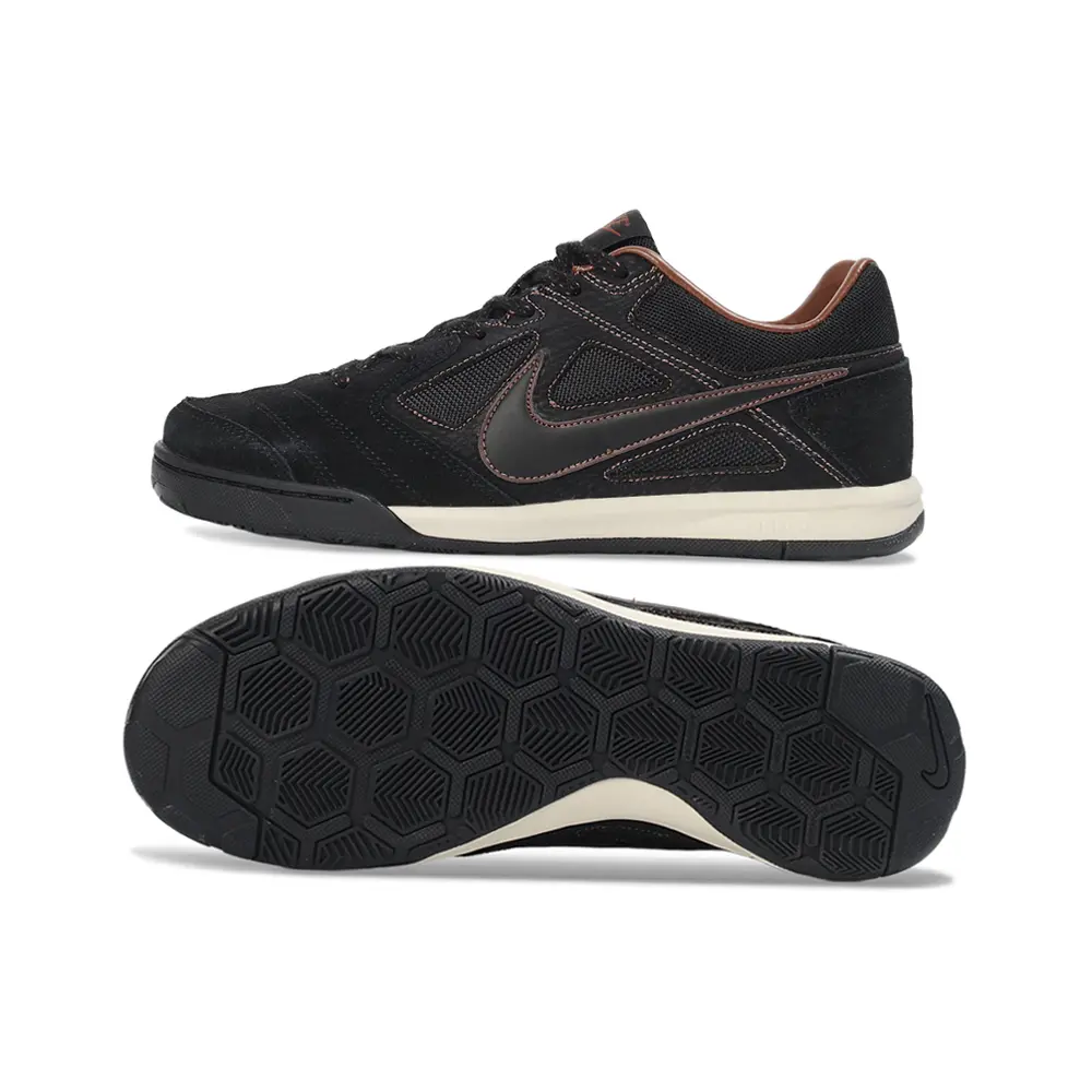 Chuteira Futsal Supreme x Nike SB Gato IC | Pele Natural