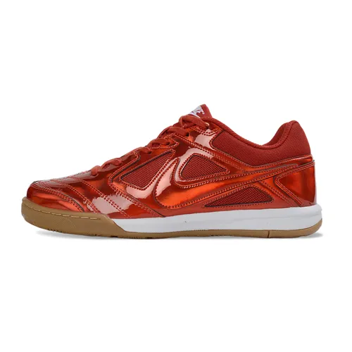 Chuteira Futsal Supreme x Nike SB Gato IC Vermelho e Branco