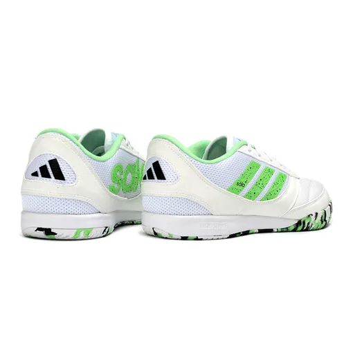 Chuteira Futsal Adidas Top Sala IC Branco e Verde