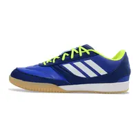 Chuteira Futsal Adidas Top Sala IC Azul, Branco e Amarelo - imagem 1