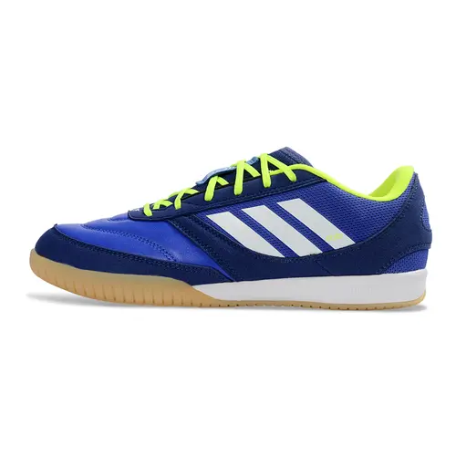 Chuteira Futsal Adidas Top Sala IC Azul, Branco e Amarelo