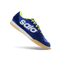 Chuteira Futsal Adidas Top Sala IC Azul, Branco e Amarelo - imagem 2