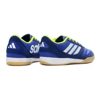 Chuteira Futsal Adidas Top Sala IC Azul, Branco e Amarelo - imagem 5