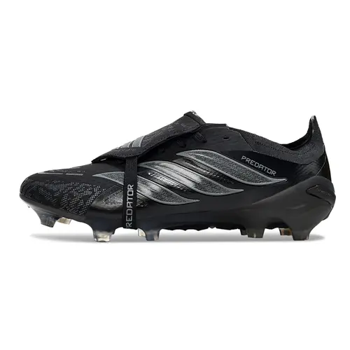 Chuteira Campo Adidas Predator Tongue 26 Elite FG Preto