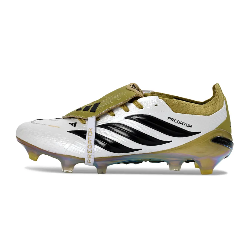 Chuteira Adidas Predator Tongue Elite FG | Precisão Letal