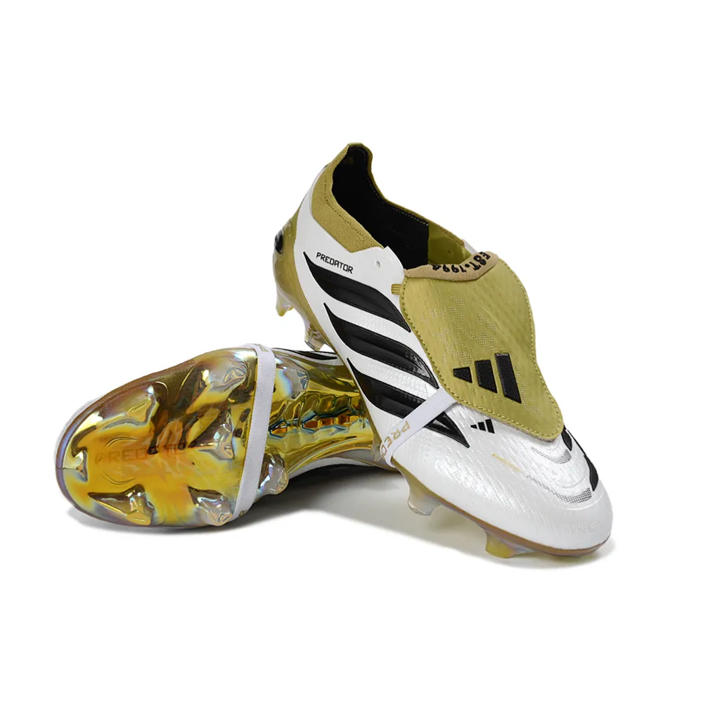 Chuteira Adidas Predator Tongue Elite FG | Precisão Letal