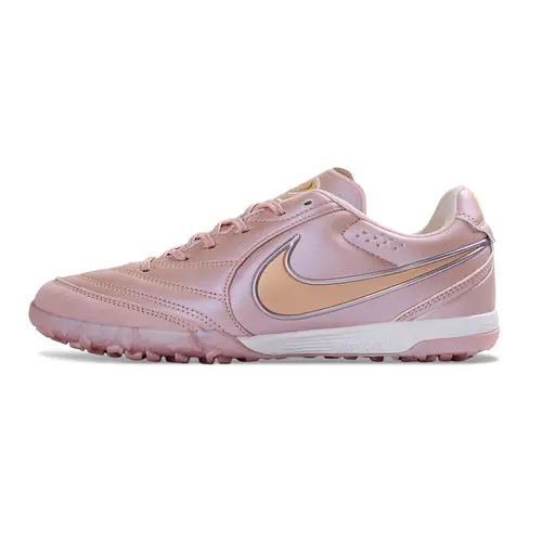 Chuteira Society Nike Tiempo Ligera Pro TF Rosé