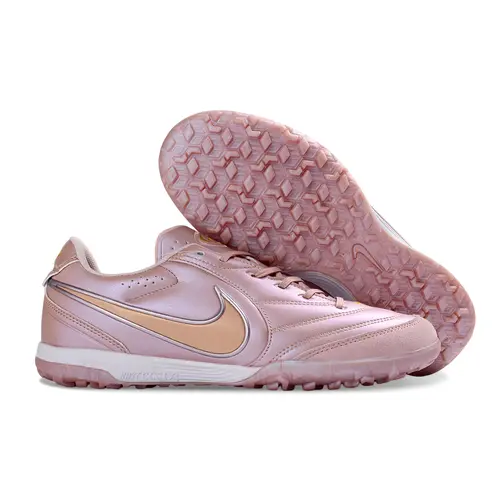 Chuteira Society Nike Tiempo Ligera Pro TF Rosé