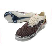 Chuteira Campo Nike Phantom GX 6 Elite FG Bege e Bordô - imagem 5