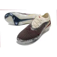 Chuteira Campo Nike Phantom GX 6 Elite FG Bege e Bordô - imagem 5