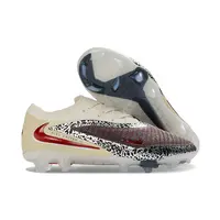 Chuteira Campo Nike Phantom GX 6 Elite FG Bege e Bordô - imagem 7