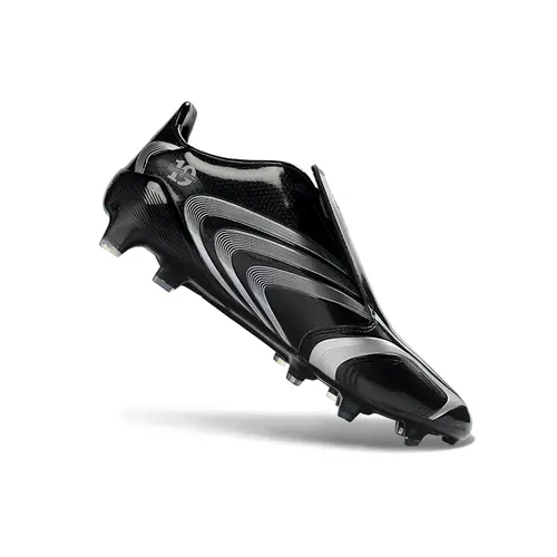 Chuteira Campo Adidas F50 Spider FG Preto e Prata