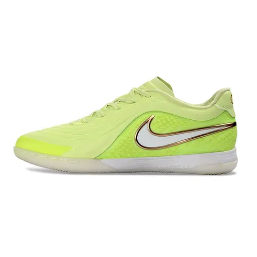Chuteira Futsal Nike Tiempo React Gato IC Verde e Branco