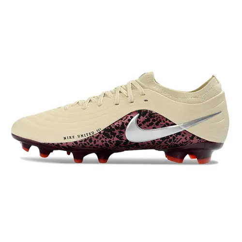 Chuteira Campo Nike Tiempo Maestro Elite FG Bege e Bordô - United Pack