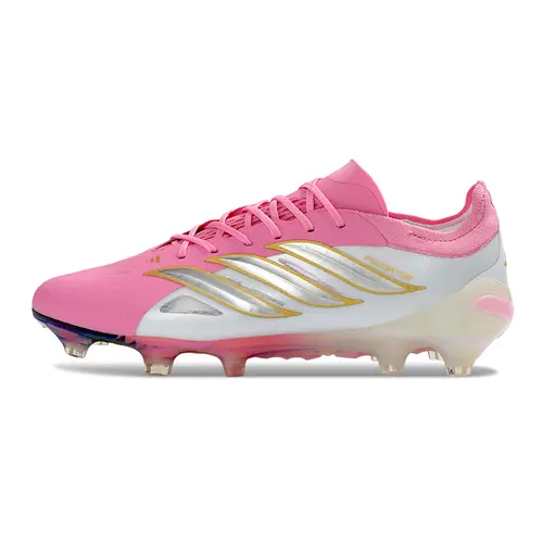 Chuteira Campo Adidas Predator 26 Elite FG Rosa