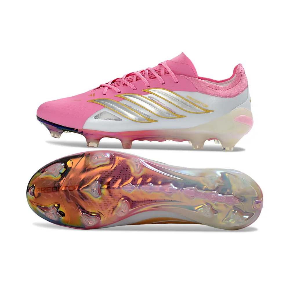 Chuteira Adidas Predator 26 Elite FG Rosa | Alta Performance