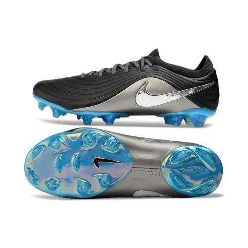 Chuteira Campo Nike Tiempo Maestro Elite FG Cinza e Azul