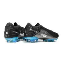 Chuteira Campo Nike Tiempo Maestro Elite FG Cinza e Azul - imagem 6