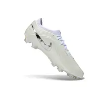 Chuteira Campo Nike Tiempo Maestro Elite FG Branco e Prata - imagem 2