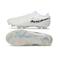 Chuteira Campo Nike Tiempo Maestro Elite FG Branco e Prata - imagem 7