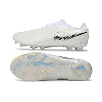 Chuteira Campo Nike Tiempo Maestro Elite FG Branco e Prata - imagem 7