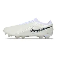 Chuteira Campo Nike Tiempo Maestro Elite FG Branco e Prata - imagem 1