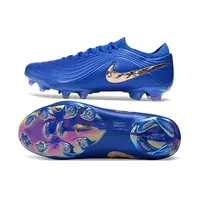 Chuteira Campo Nike Tiempo Maestro Elite FG  Azul e Prata - imagem 2