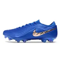 Chuteira Campo Nike Tiempo Maestro Elite FG  Azul e Prata - imagem 1
