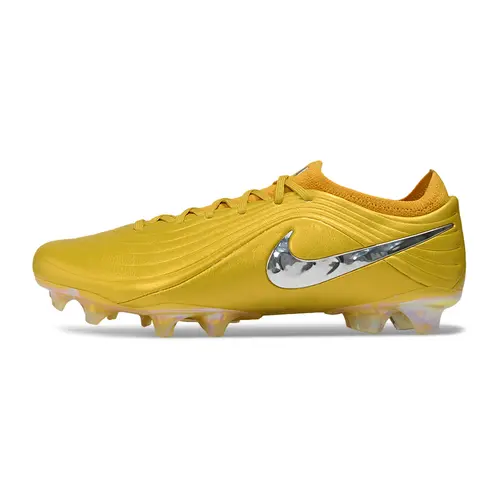 Chuteira Campo Nike Tiempo Maestro Elite FG Amarelo e Prata
