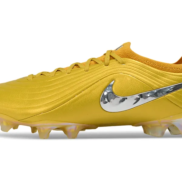 Chuteira Campo Nike Tiempo Maestro Elite FG Amarelo e Prata