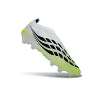 Chuteira Campo Adidas Predator LL 26 Elite FG Branco, Verde e Preto - imagem 3