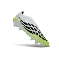 Chuteira Campo Adidas Predator LL 26 Elite FG Branco, Verde e Preto - imagem 3