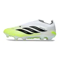 Chuteira Campo Adidas Predator LL 26 Elite FG Branco, Verde e Preto - imagem 1