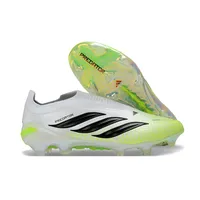Chuteira Campo Adidas Predator LL 26 Elite FG Branco, Verde e Preto - imagem 7