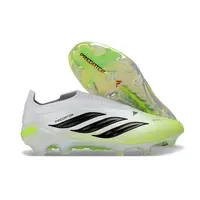 Chuteira Campo Adidas Predator LL 26 Elite FG Branco, Verde e Preto - imagem 7